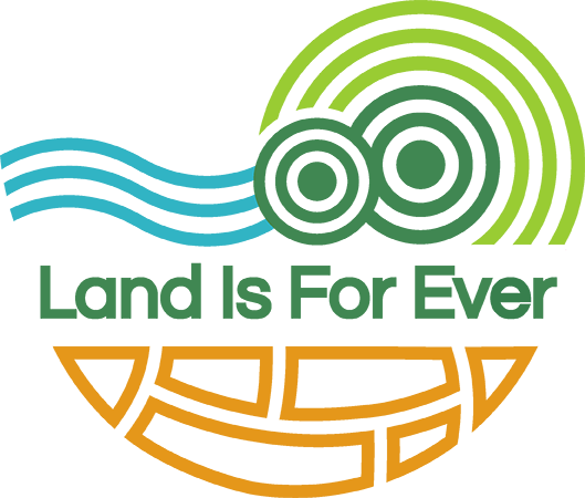 Land is For Ever Logo