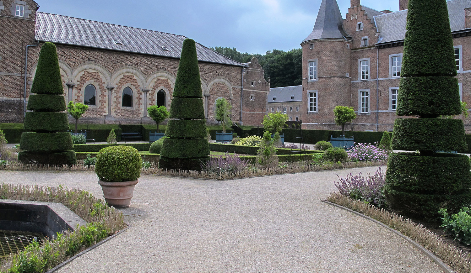 Binnenplein Alden Biesen