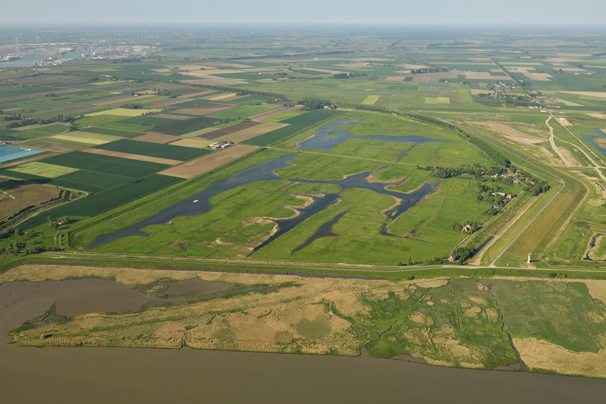 Luchtfoto Doelpolder 