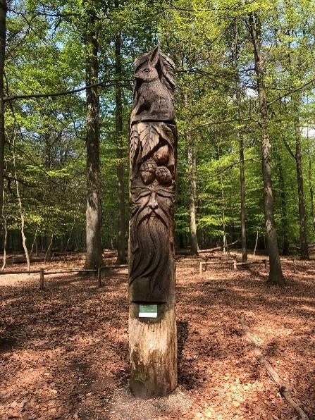 Totem op de konijnenberg