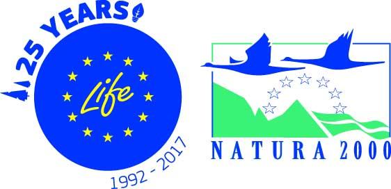 LIFE logo 25 jaar Natura 2000