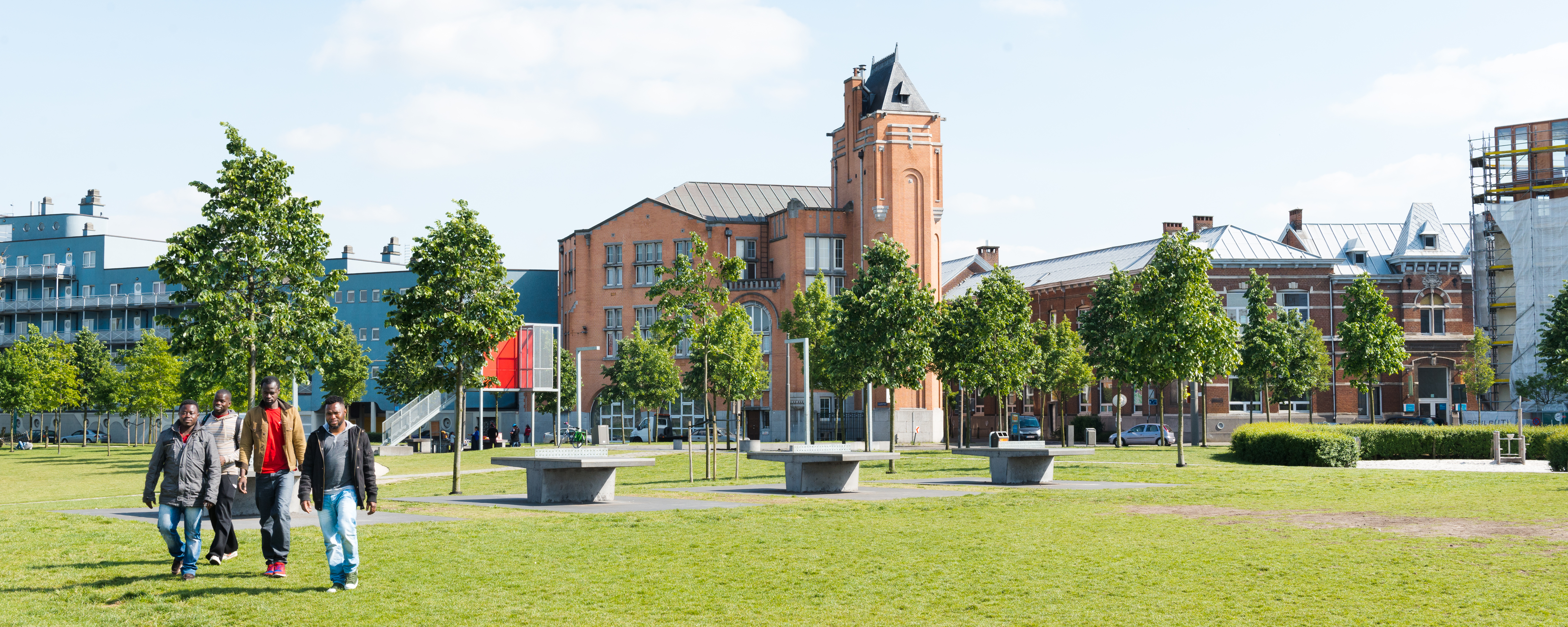 Park Spoor Noord in Antwerpen