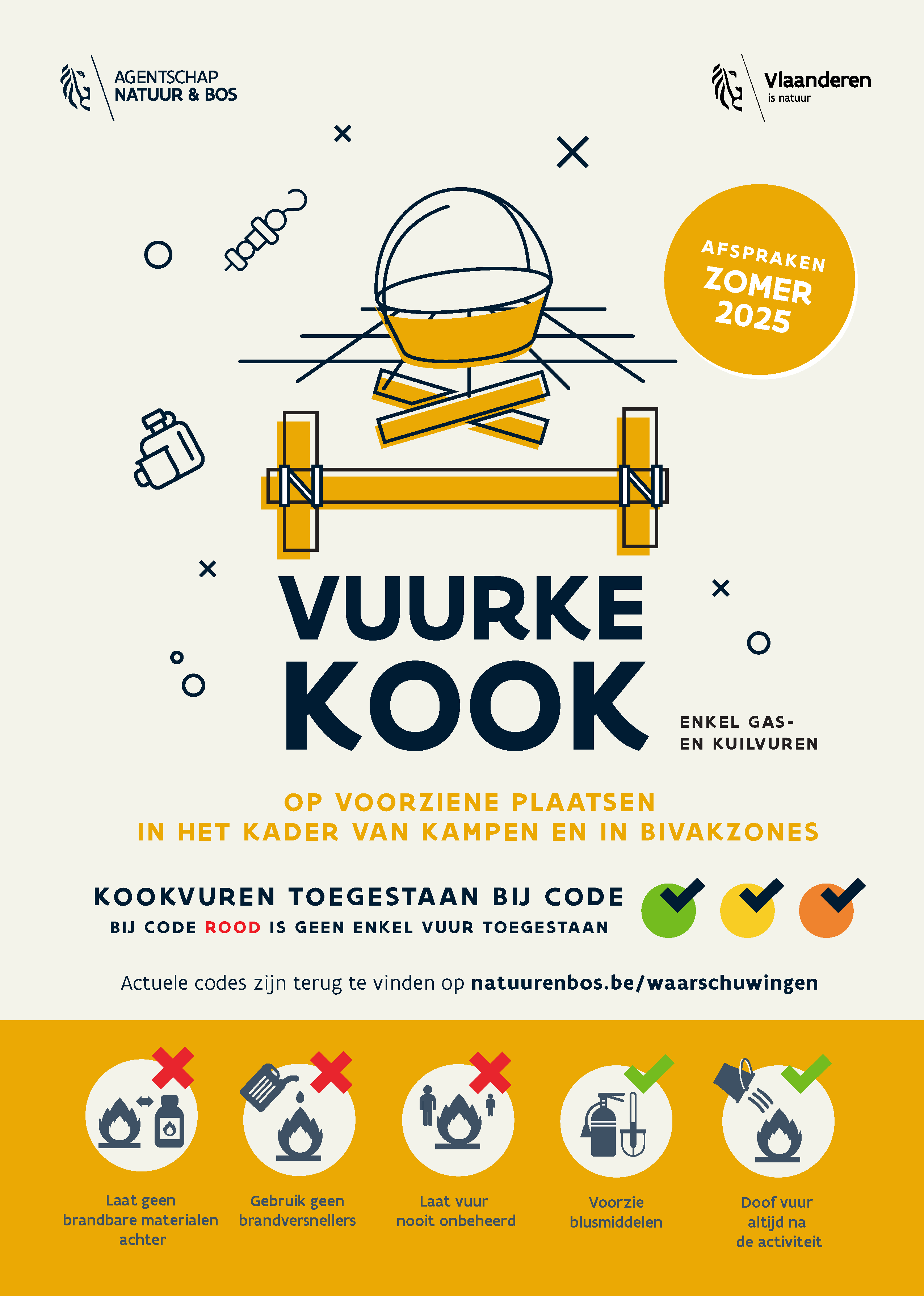 Regels kookvuur