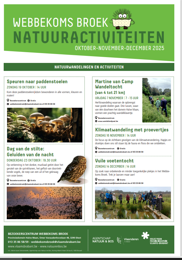 natuuractiviteiten Webbekoms Broek