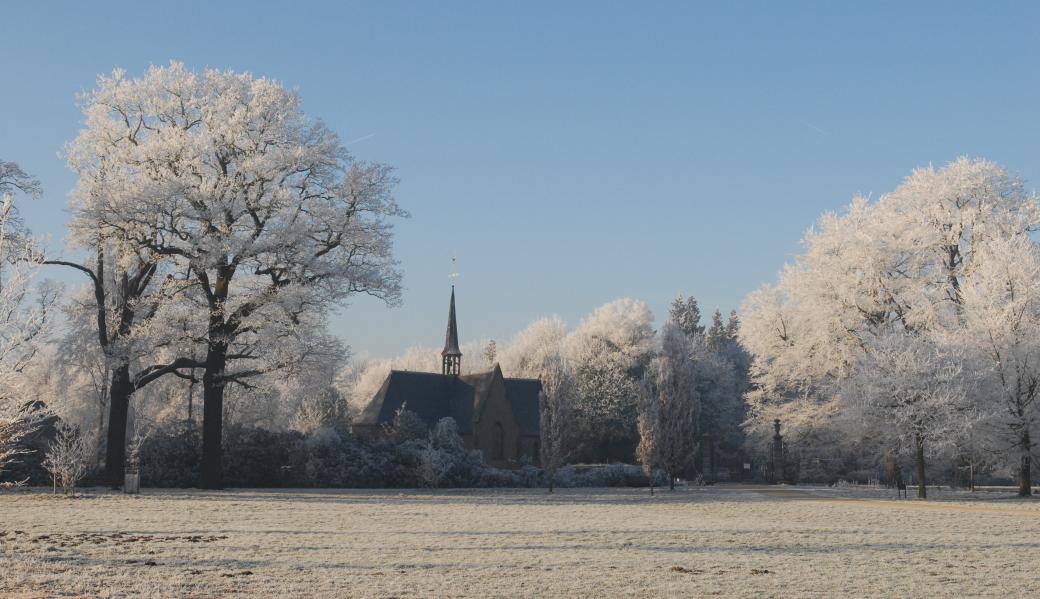  Winters landschap in Vordenstein
