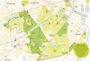 Wandelkaart Parkbos