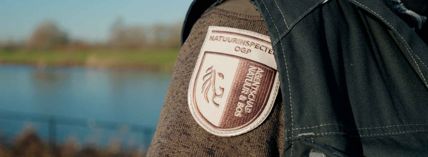 Natuurinspectie mouwschild